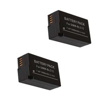 Two 2 DMW-BLC12 DMW-BLC12PP DMW-BLC12E Batteries For Panasonic DMC-GH2 DMC-FZ200 - £21.45 GBP
