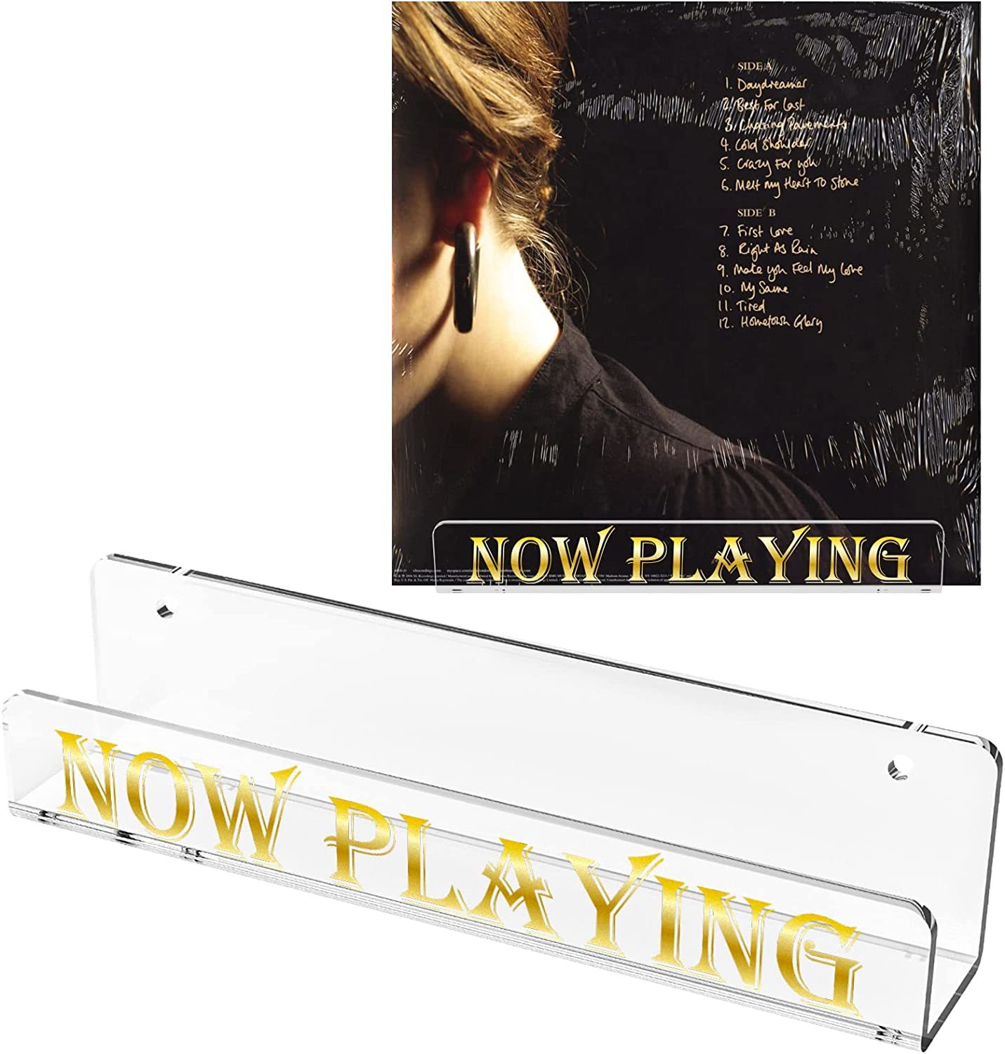 Display Your Favorite Lp Records With The Kamehame Now Playing Vinyl Record - $35.94