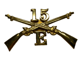 INDIAN WARS, U.S. ARMY, 15th INFANTRY REGIMENT, E COMPANY. ENLISTED, CAP... - $559.21 MXN