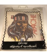 VTG GREENE Object d&#39; NeedleArt APACHE Needlepoint Kit Needle Art Native ... - £38.78 GBP