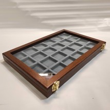 Handmade Wooden And Velvet Box pour Coins. Personnalisable - £97.27 GBP