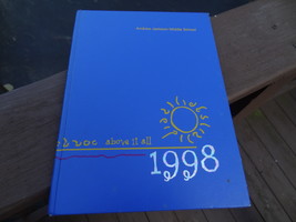 1998 Andrew Jackson Middle School Cross Lanes, West Virginia Yearbook Year Book - £10.34 GBP