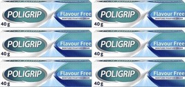 12 x Poligrip Flavour Free Cream 40g - $69.19