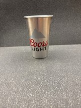 16 oz Coors Light Aluminum Cup Brand New 5in tall New - $8.90