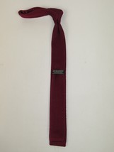 Men's Vitorofolo Italy Slim Tie Woven Fabric Fashionable RS-3 Burgundy image 2
