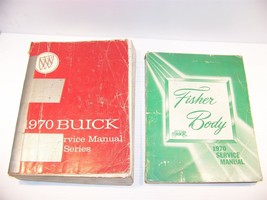 1970 BUICK CHASSIS SERVICE MANUAL &amp; 1970 FISHER BODY SERVICE MANUAL - $112.49