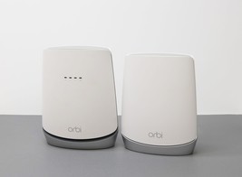 Netgear Orbi CBK752 Tri-Band WiFi 6 Mesh System with Built-in Cable Modem (good) image 2