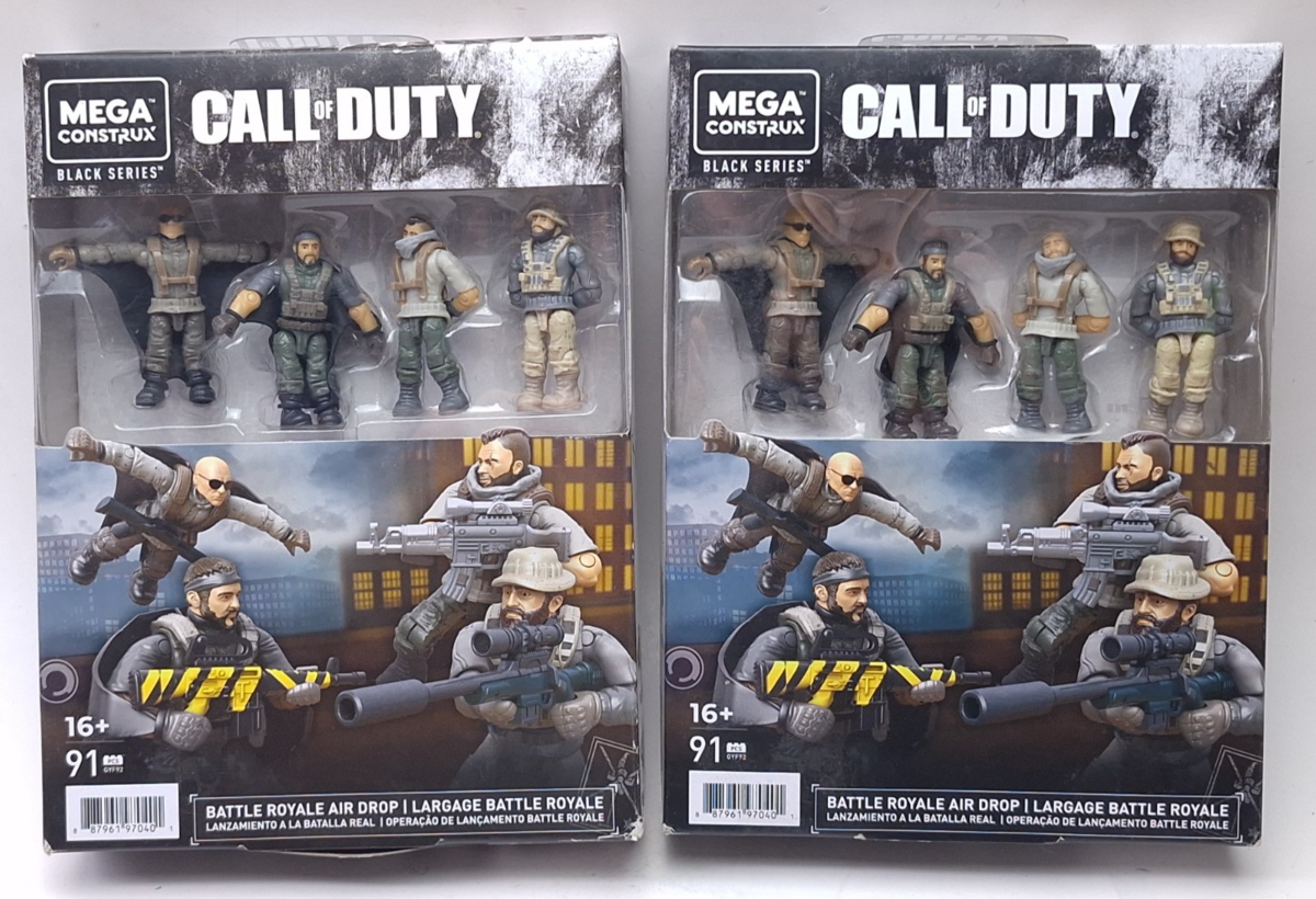 Mega Construx Bloks Call Of Duty Battle Royale Air Drop 2 COD Lot x2 NEW - $21.15 Mega Construx Bloks Call Of Duty Battle Royale Air Drop 2 COD Lot x2 NEW - $21.15