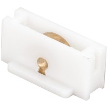 Prime-Line G 3122 3/8 In. Brass Flat-Edge Roller Assemblies (2 Pack) - £9.01 GBP