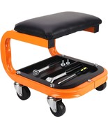Heavy Duty Rolling Creeper Garage Shop Seat Rolling Garage Stool Big Padded - €154,31 EUR