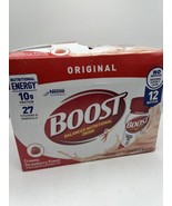 BOOST Original Nutritional  Drink Creamy Strawberry 12 pack 8oz 10g Protein - $17.82 CAD