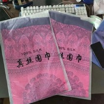 Genuine 100% mulberry silk women&#39;s scarf wraps muffler neckerchief Shawls - $26.80