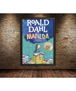 MATILDA Book Poster - Roald Dahl Matilda Wall Art Deco - Matilda Wall Po... - €4,12 EUR