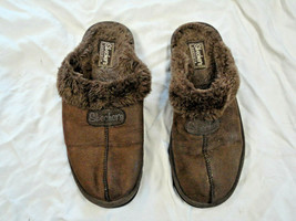 SKechers Australia brown faux fur lined slip on shoe   Size 10 - £16.02 GBP