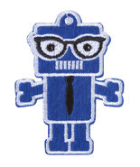 Patch Robot Boy Blue - $12.00