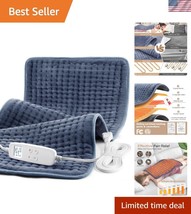 Ultra Soft Flannel Heating Pad with 6 Temp Settings &amp; Auto Shut-Off Timer - $51.00