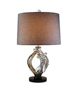 Brown and Gold Faux Crystal Glam Accent Table Lamp - $605.83