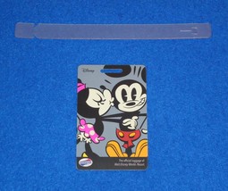 *BRAND NEW* SENSATIONAL WALT DISNEY MICKEY AND MINNIE MOUSE LUGGAGE TAG ... - $4.99