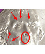 2014 D Jefferson Nickels with Lamination Flaws Error - $24.75