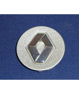 Renault Alloy Wheels Small Center Cap Silver w/ Chrome Logo 2.25&quot; 8200 0... - £7.76 GBP