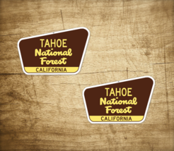 (2) Tahoe National Forest Decals Stickers 3&quot; x 2&quot; California Vinyl Decal Sticker - £4.34 GBP