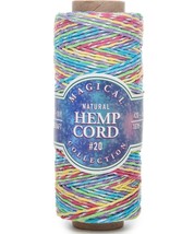 1mm Hemp Cord Spool Jewelry Making Macrame Crochet Crafting Gift Wrap - £5.09 GBP