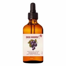 Organic Grape Seed Oil  Pure 100% Natural Grape Seed Oil Pore Reducer  4 oz - £21.88 GBP