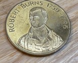 Vintage Robert Burns Burns Cottage Souvenir Travel Challenge Coin KG JD - £15.81 GBP