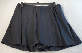 Torrid Swimwear Skirt Women Size 3 Black Elastic Waist Underwired Pentie... - $14.79