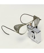 Vintage Safety Goggles Steampunk Glasses w/ Mesh Side Shields - $54.99 CAD