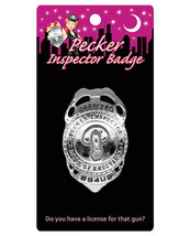 Pecker Inspector Badge - £8.11 GBP