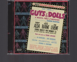 Guys &amp; Dolls / CD / Original Broadway Cast / Robert Alda / Vivian Blaine / 2000 - £7.25 GBP