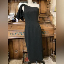 NWT Dress the population black Tiffany halter maxi dress medium - £74.73 GBP