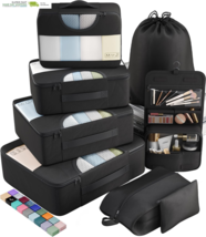 Veken 8 Set Packing Cubes for Travel Essentials, Suitcase Organizer Bags... - $37.95