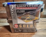 Allsop CD storage/2 Disc organizers/100 Slimline Jewel Cases/1 CD Marker... - $28.79