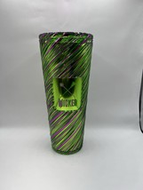 Starbucks Wicked Pink and Green Swirl Cup Tumbler Glinda Elphaba Good Ev... - $44.90