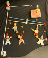 VIntage~Baby Crib Mobile~Originals by Irmi~Nursery Plastic Inc~1960&#39;s - $14.73