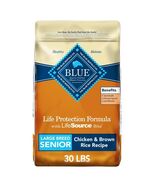 Blue Buffalo Life Protection Formula Natural Senior Large Breed Dry Dog ... - €101,24 EUR