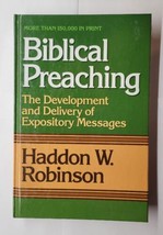 Biblical Preaching The Development and Delivery of Expository Messages 2... - $8.90
