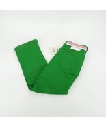 Rafaella Slimming Comfort Stretch Green Capri Pants 6 NWT - £11.15 GBP