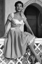 Yvonne De Carlo in Hotel Sahara Busty Full Length Pose on Set Seated on ... - £19.17 GBP