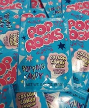 22 Pop Rocks Candy Cotton Candy 0.33oz Bulk 22 Count Popping Candy - £17.57 GBP