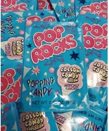 22 Pop Rocks Candy Cotton Candy 0.33oz Bulk 22 Count Popping Candy - £17.55 GBP