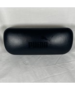 PUMA Black Hard Metal Sun Glass Snap Close Case 7&quot;L x 3&quot;W x 2&quot;H. Ex Cond. - $13.52