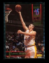 1995 Signature Rookies Autograph Basketball Card #37 Loren Meyer Mavericks Le - £7.88 GBP