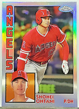  Shohei Ohtani Refractor &quot;1984&quot; Chrome 2019 Topps #84TC-25 Rookie Of The Year - £46.97 GBP