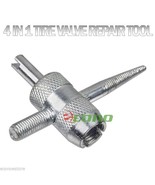 Lot 2 AIR TIRE 4 IN 1VALVE STEM TAP TOOL THREADER REPAIR 4 AUTO CAR BIKE... - $5.89