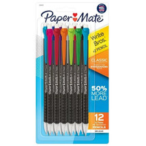 12 PACK - Paper Mate 0.7 mm HB Mechanical Pencils - £6.38 GBP