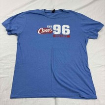 Very Important Tee Cane&#39;s Chicken T-Shirt Heather Blue Printed Design XL - £11.76 GBP
