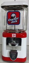 Acorn Penny Round Gumball Dispenser Cracker Jack Theme Circa 1950's - $395.00